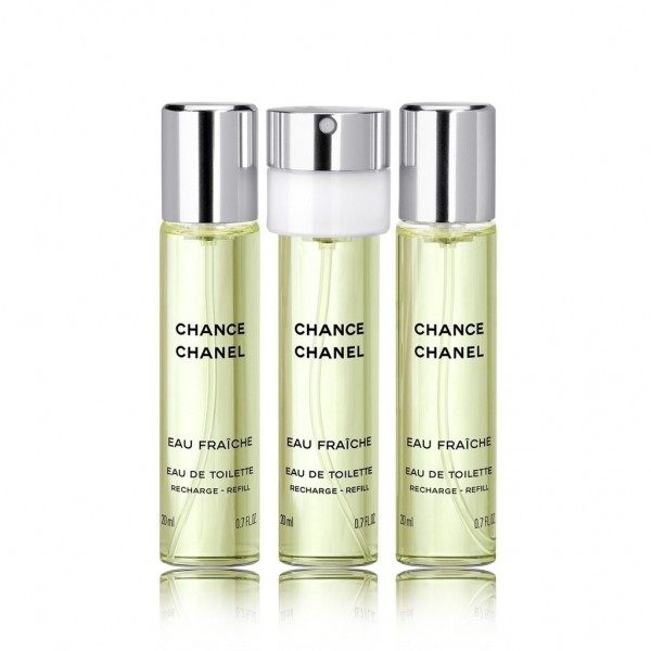 Chanel Chance Eau Fraîche Eau de Toilette 3x 20ml Chanel Chance Eau Fraîche Eau de Toilette 3x 20ml