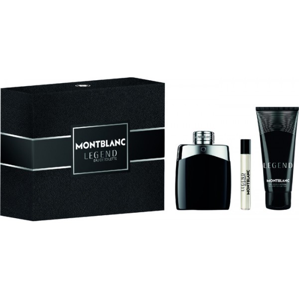 Mont Blanc Legend 100ml Edt + 7,5ml Edt + Showergel Geschenkset Mont Blanc Legend 100ml Edt + 7,5ml Edt + Showergel Geschenkset
