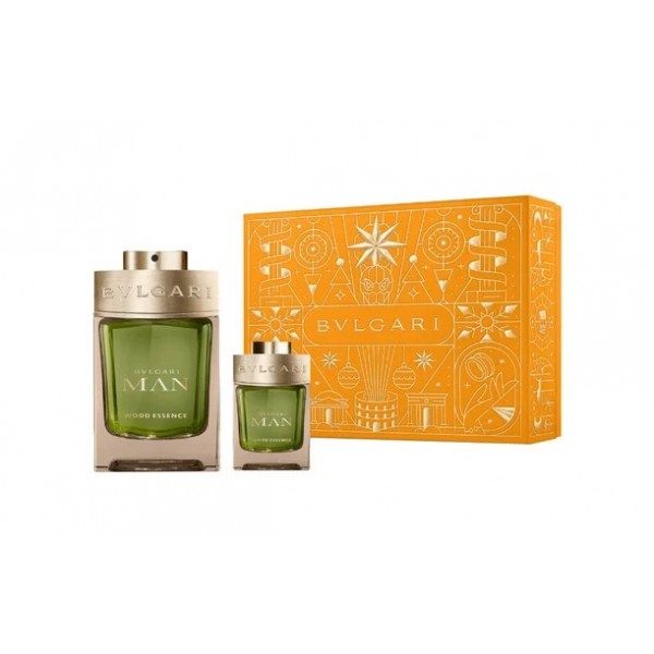 Bvlgari Man Wood Essence 100ml Edp + 15ml Edp Spray Geschenkset