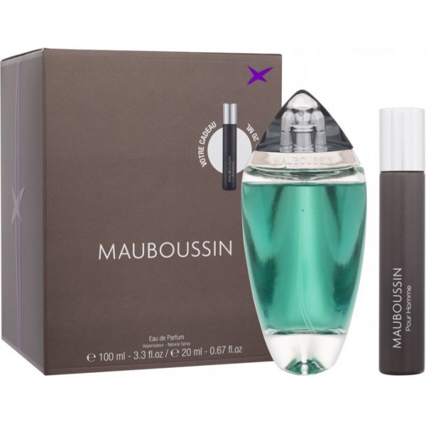 Mauboussin Pour Homme 100ml Edp + 20ml Edp Spray Geschenkset