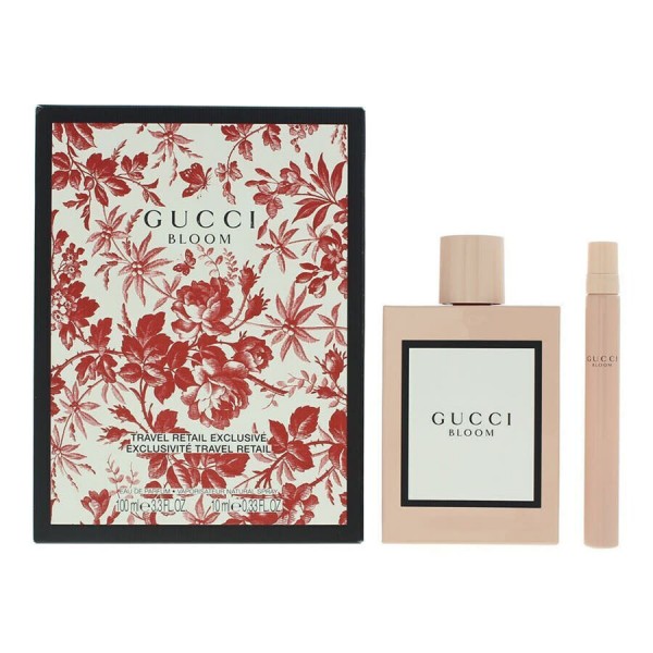Gucci Bloom 100ml Edp + 10ml Edp Spray Travelbox Geschenkset Gucci Bloom 100ml Edp + 10ml Edp Spray Travelbox Geschenkset