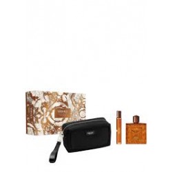 Versace Eros Najim 100ml Parfum + 10ml Parfum Spray + Black Trousse Geschenkset