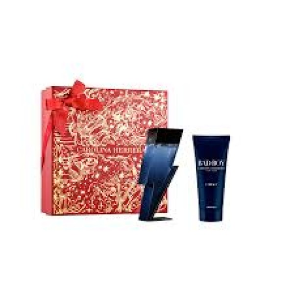 Carolina Herrera Bad Boy Cobalt 100ml Edp + Showergel Geschenkset