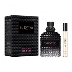 Valentino Uomo Born in Roma 100ml Edt + 10ml Edt Travel Exclusive Geschenkset