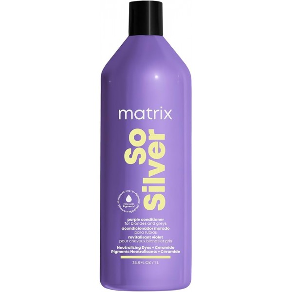 Matrix Total Results So Silver Pigmented Conditioner Cosmetica 1000 ml