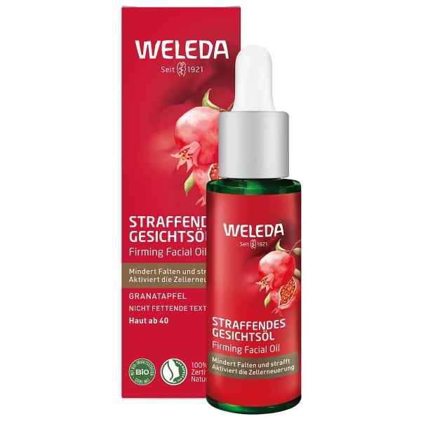 Weleda Granaatappel Verstevigende Gezichtsolie Cosmetica 30 ml