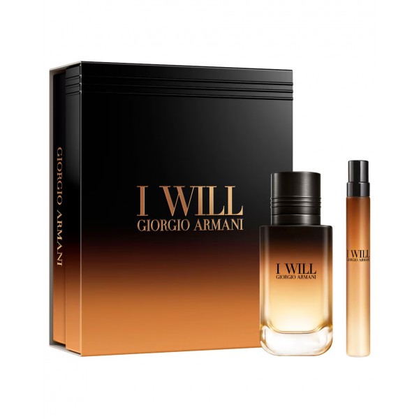 Armani I Will 60ml Edp + 10ml Edp Spray Geschenkset